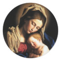 Madonna and Child stickers by Xuxario Madonna and Child stickers