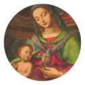 Madonna and Child Sticker