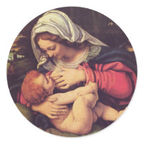 Madonna and Child Sticker