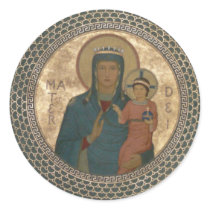 Madonna and Child stickers by twelfthhouse Madonna and Child stickers