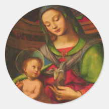 Madonna and Child Sticker