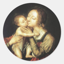 MADONNA AND CHILD STICKERS