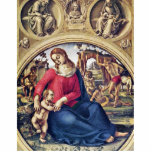 Madonna And Child Tondo By Signorelli Luca (Best Q Photo Sculptures