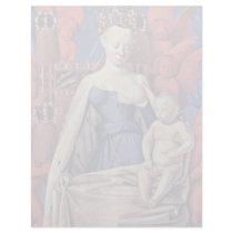 Madonna And Child [Virgin With Child And Angels] ( Personalized Letterhead