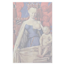 Madonna And Child [Virgin With Child And Angels] ( Personalized Stationery