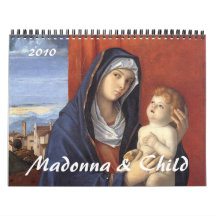 Madonna and Child Wall Calendar