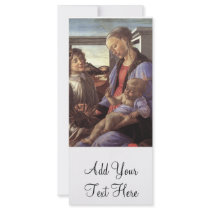 'Madonna and Child with an Angel' Custom Rack Cards