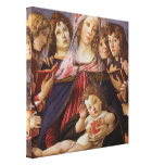 Madonna and Child with Angels by Sandro Botticelli Stretched Canvas Prints