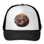 Madonna and Child with Angels by Sandro Botticelli Hats