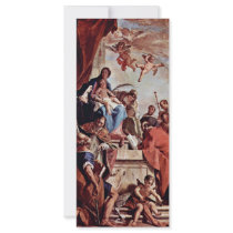Madonna And Saints, From Left: Peter Gerhard Scho Custom Rack Card