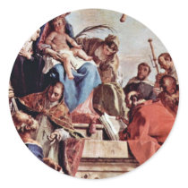 Madonna And Saints, From Left: Peter Gerhard Scho Stickers
