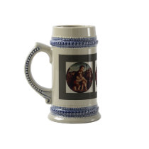 Madonna And St. John The Baptist Tondo By Piero Di Coffee Mug
