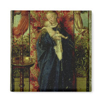 Madonna at the Fountain, 1439 Refrigerator Magnet
