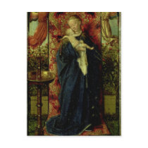 Madonna at the Fountain, 1439 Postcard