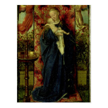 Madonna at the Fountain, 1439 Postcard