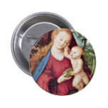 Madonna By Cranach D. Ä. Lucas (Best Quality) Button