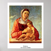 Madonna By Giovanni Bellini Print