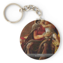 Madonna By Lippi Filippino Key Chain