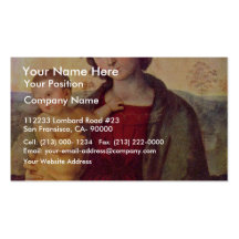 Madonna By Perugino Pietro (Best Quality) Business Card Templates
