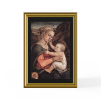 Madonna y el Niño de Tarjetas de Navidad tarjetas