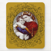 Madonna & Child Mousepad