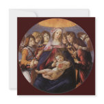 Madonna Child w Angels Baby Shower by Botticelli Personalized Announcements