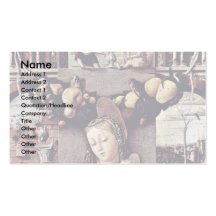 Madonna Della Passione By Crivelli Carlo Business Card