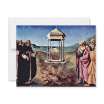 Madonna Enthroned St. Peter St. John The Baptist, Custom Invite