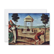 Madonna Enthroned St. Peter St. John The Baptist, Custom Invite