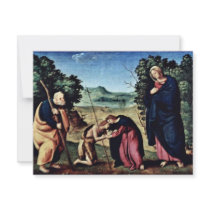 Madonna Enthroned St. Peter St. John The Baptist, Invite