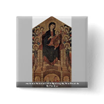 Madonna Enthroned With Eight Angels, Four Prophets Pin