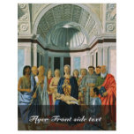 Madonna Enthroned With Saints And Donors' Federigo Personalized Flyer