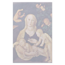Madonna In The Grape Arbor By Baldung Hans Stationery
