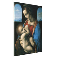 Madonna Litta  Leonardo Da Vinci Canvas Print