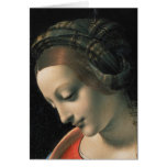 Madonna Litta, Leonardo da Vinci Greeting Card