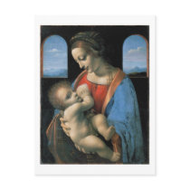 Madonna Litta, Leonardo da Vinci postcards