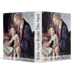 Madonna Of The Book, By Botticelli Sandro binders