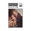 Madonna of the Book postage by alyciakeating Madonna of the Book postage