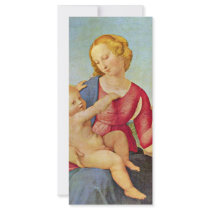 Madonna Of The House Of Colonna By Raffael Full Color Rack Card