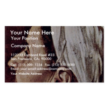 Madonna Of The Pilgrims  By Michelangelo Merisi Business Card Template