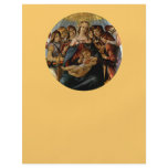Madonna of the Pomegranate - Botticelli Personalized Flyer