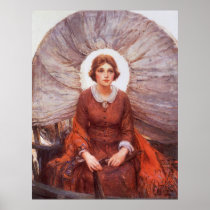 Madonna of the Prairie by WHD Koerner Poster