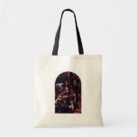 Madonna Of The Rocks By Leonardo Da Vinci Tote Bags