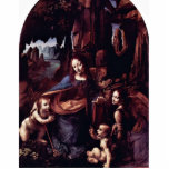 Madonna Of The Rocks By Leonardo Da Vinci Photo Cut Out