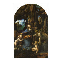 Madonna of the Rocks II, Leonardo da Vinci, 1483 Poster