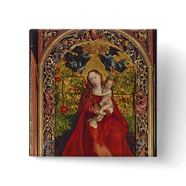 Madonna of the Rose Bower, 1473 Buttons