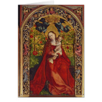 Madonna of the Rose Bower, 1473 Greeting Card