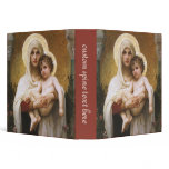 Madonna of the Roses by William Adolphe Bouguereau Vinyl Binders