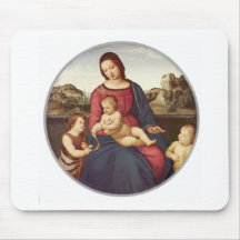 Madonna Terranuova by Raphael Mousepads