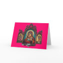 Madonna Tryptich Card
